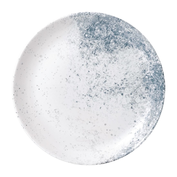 Super Vitrified Studio Prints Haze Blue Coupe Plate 11 1/4 " (Box 12) (Direct)