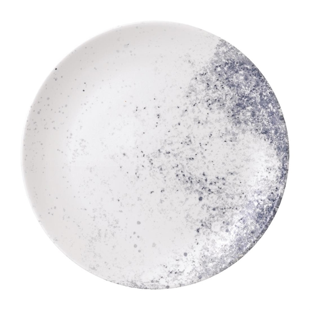 Super Vitrified Studio Prints Haze Blue Coupe Plate 10 1/4 " (Box 12) (Direct)