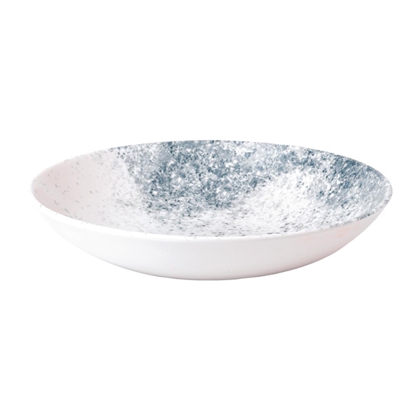 Super Vitrified Studio Prints Haze Blue Coupe Bowl 40oz (Box 12) (Direct)