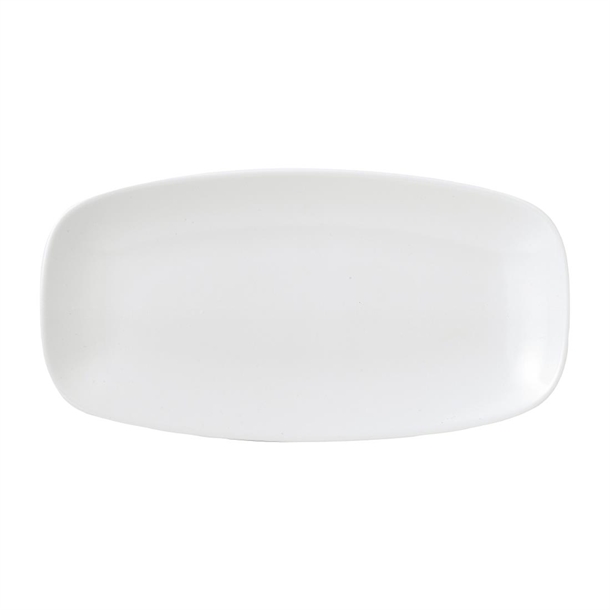 Vellum White Chefs' Oblong Plate No. 3 11 3/4x6 " (Box 12) (Direct)