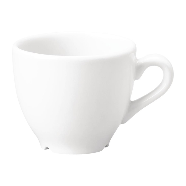 Churchill Super Vitrified Vellum White Espresso Cup 3.5oz (Box 12) (Direct)