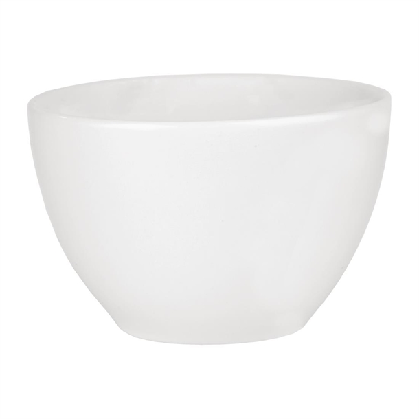 Churchill Super Vitrified Vellum White Sugar Bowl 8oz (Box 12) (Direct)