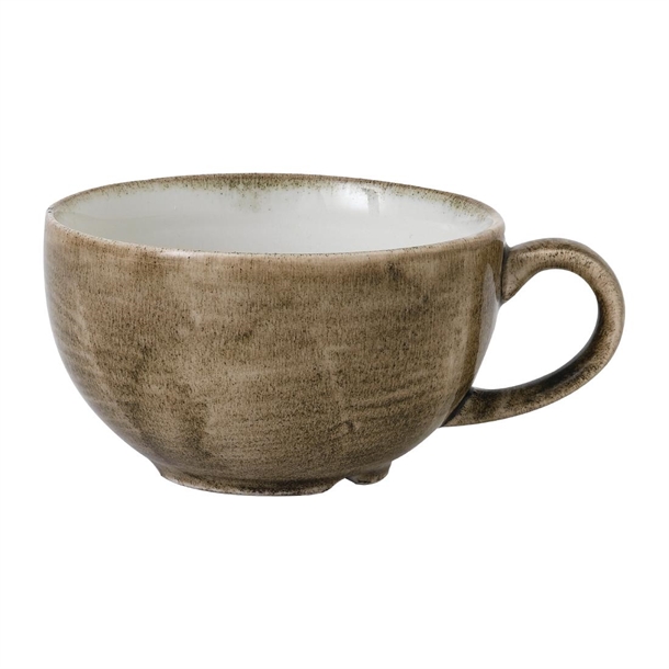 Stonecast Patina Antique Taupe Cappuccino Cup 12oz (Box 12) (Direct)