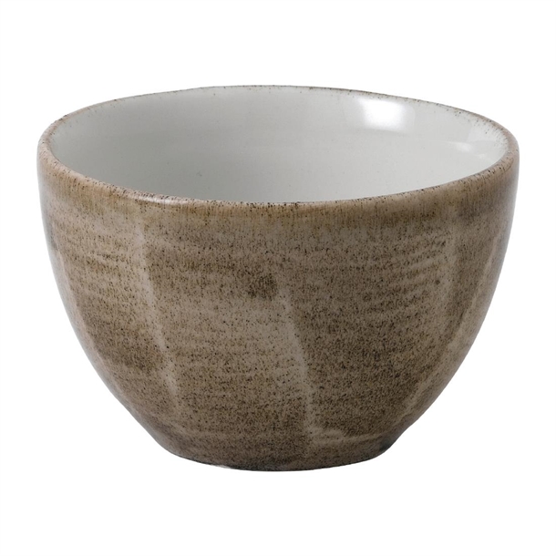 Super Vitrified Stonecast Patina Antique Taupe Sugar Bowl 8oz (Box 12) (Direct)