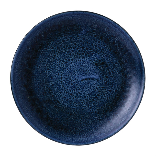 Stonecast Plume Ultramarine Coupe Plate 11 1/4 " (Box 12) (Direct)