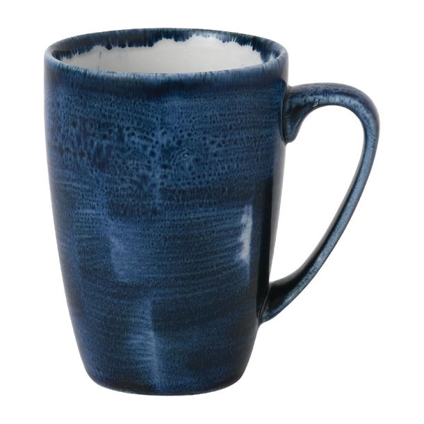 Churchill Super Vitrified Stonecast Plume Ultramarine Mug 12oz (Box 12) (Direct)