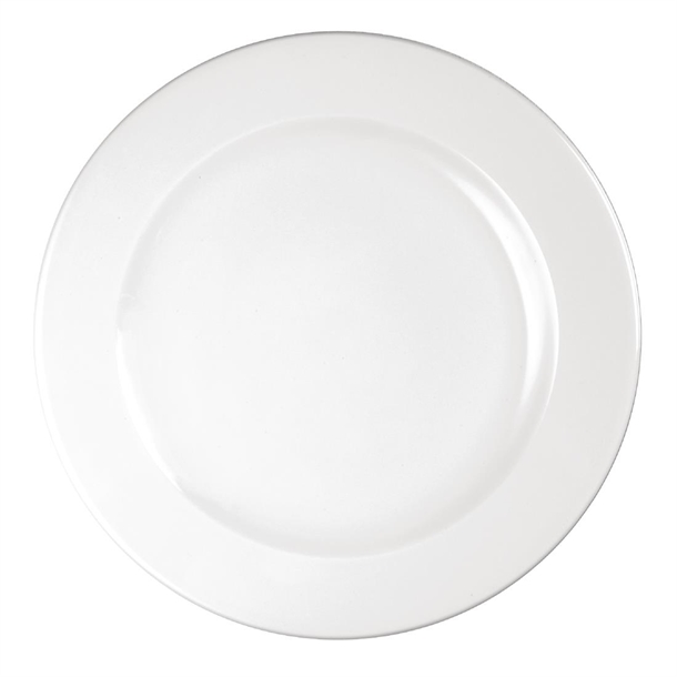 Churchill Profile Round Plate Wide Rim - 261mm (Box 12)