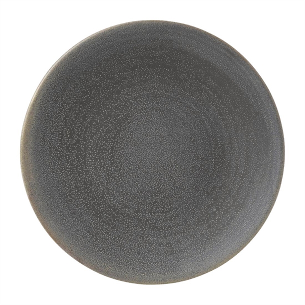 Dudson Evo Coupe Plate Granite - 205mm (Box 6)