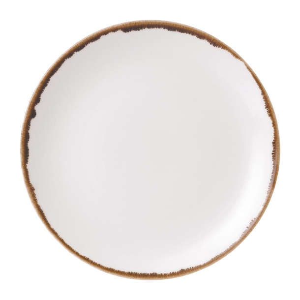 Dudson Harvest Round Plate Coupe Natural - 217mm (Box 12)