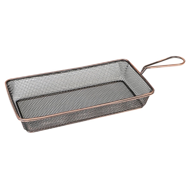 Moda Brooklyn Service Basket - Antique Copper - 260x130x50mm (Box 6)