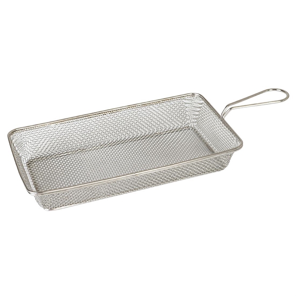 Moda Brooklyn Service Basket - Stainless Steel - 260x130x50mm (Box 6) (B2B)