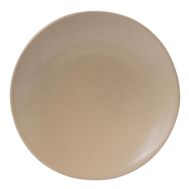 Zuma Coupe Tapas Plate Sand - 180mm (Box 6)