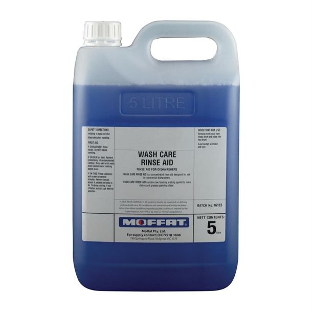 Washtech Washcare Rinse Aid - 5Ltr