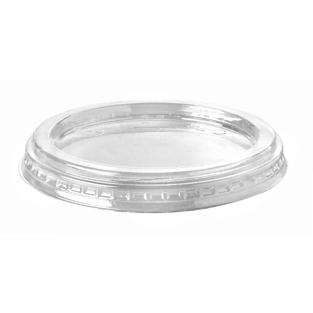 BioPak BioCup Sauce Pot Lid Clear to Suit 60ml & 90ml (Box 1000) (B2B)