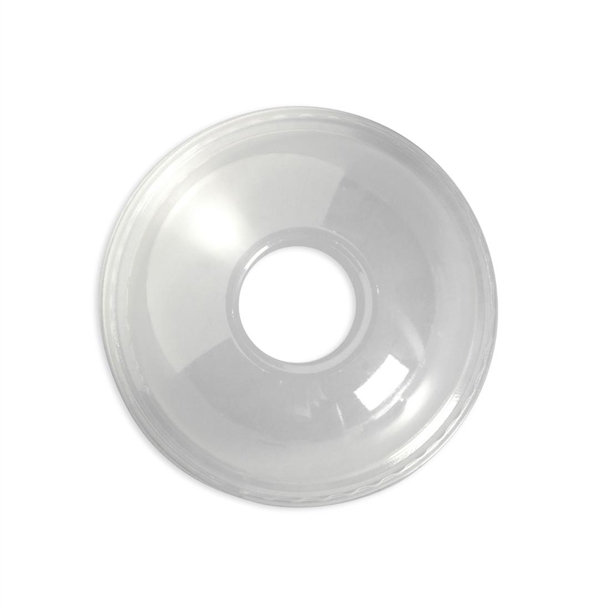 BioPak Cold BioCup Dome Lid Clear to Suit 360ml 500ml (Box 1000) (B2B)