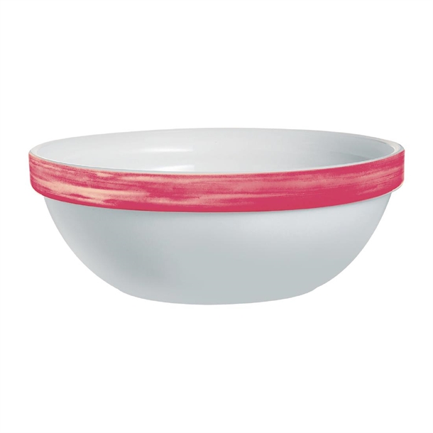 Brush Bowl Tempered Cherry - 120mm (Box 36)