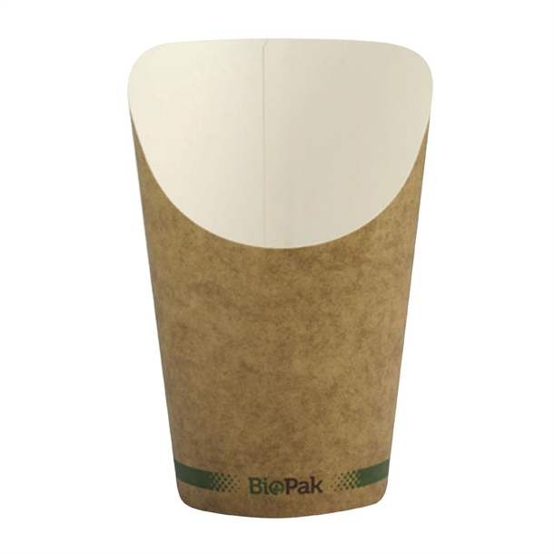 BioPak Small Chip Cup Kraft - 12oz (Box 1000) (B2B)