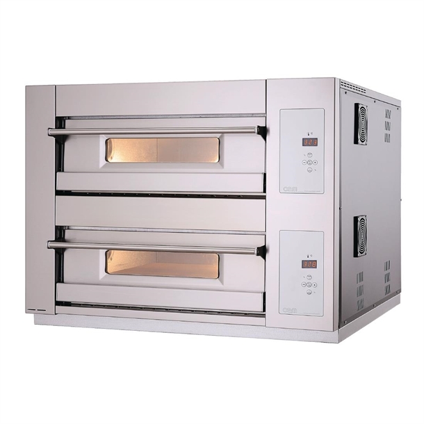 OEM Electric Stone Base Two Deck Oven DORMITOR1230LDG (Direct)