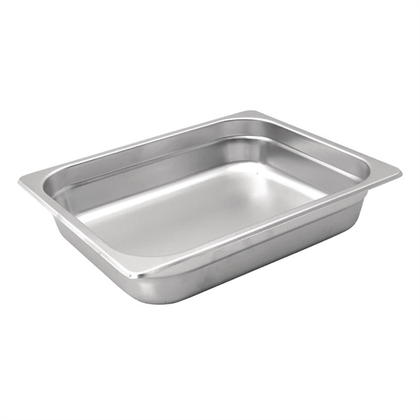 Trenton Stainless Steel 1/2 Anti Jam Gastronorm Tray - 100mm