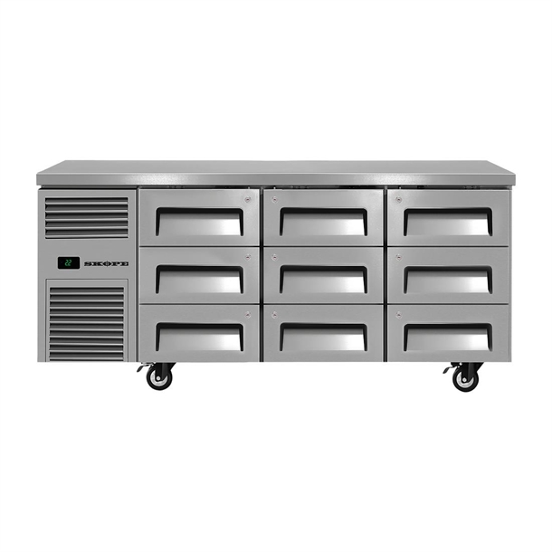 Skope ReFlex 9 Drawer Undercounter Chiller RF7.UBR3.D9 (Direct)