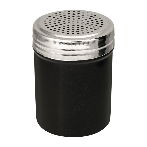 Salt Shakers Black 250ml - FK748 - Nisbets