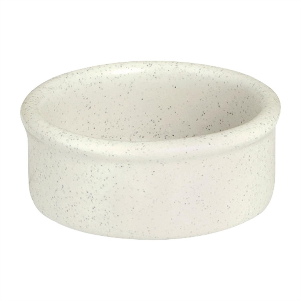 Zuma Condiment Bowl Matt White - 60mm (Box 6) (B2B)