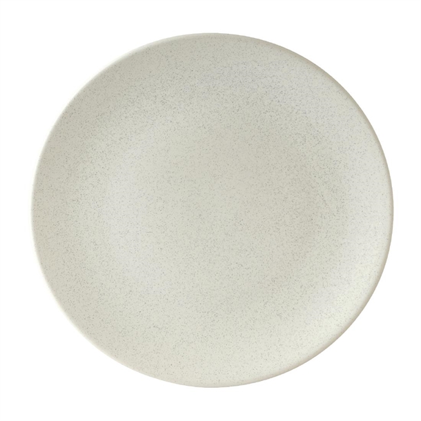 Zuma Coupe Plate Matt White - 230mm (Box 6) (B2B)