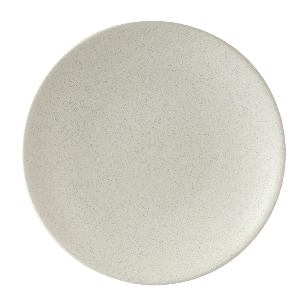 Zuma Coupe Tapas Plate Matt White - 180mm (Box 6) (B2B)