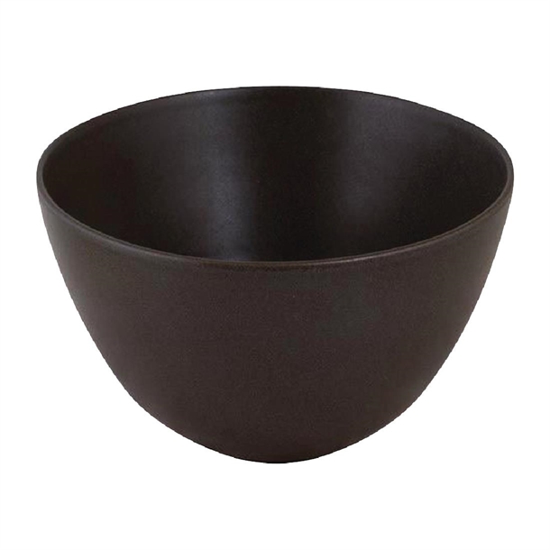 Zuma Deep Rice Bowl Charcoal - 137mm (Box 3)