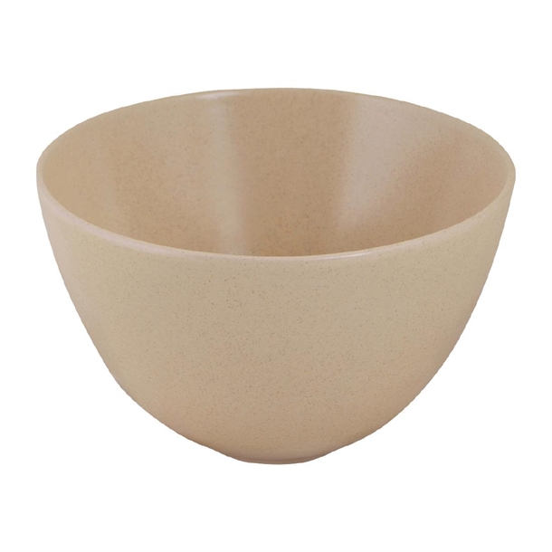 Zuma Deep Rice Bowl Sand - 167mm (Box 6)
