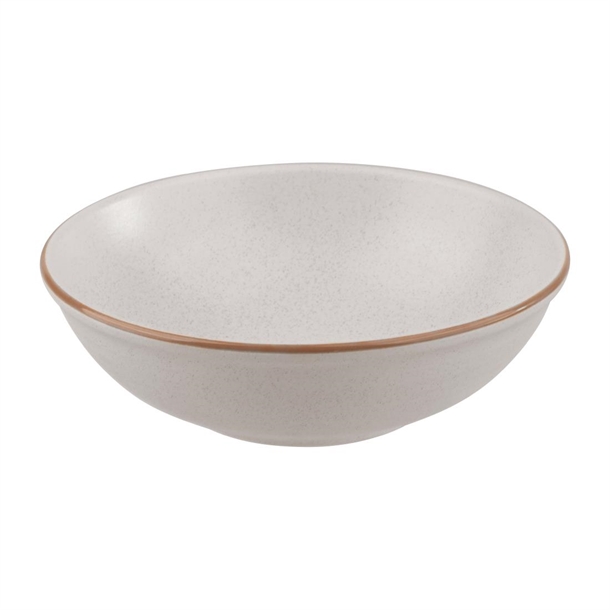 Zuma Round Bowl Mineral - 195mm (Box 6)