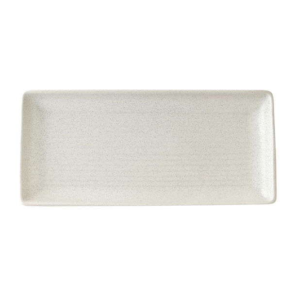 Zuma Share Platter Matt White - 250x125mm (Box 6) (B2B)