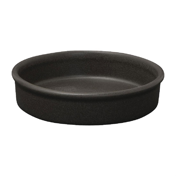 Zuma Tapas Dish Charcoal - 110mmx25mm (Box 3) (B2B)