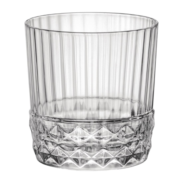 Bormioli Rocco America 20s Double Old Fashioned Tumbler 370ml (Box 6) (B2B)