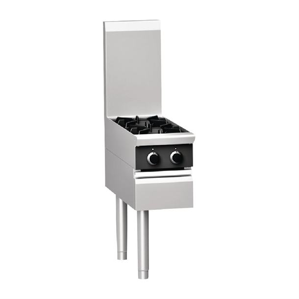 Cobra C3D-W 305mm Two Burner/Wok End Gas Cooktop - Natural Gas (Direct)