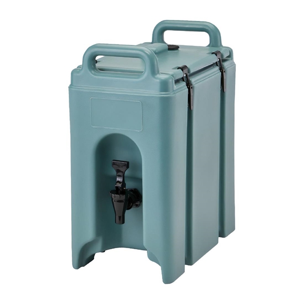 Cambro 250LCD Camtainer Insulated Beverage Dispenser Slate Blue - 9.5Ltr