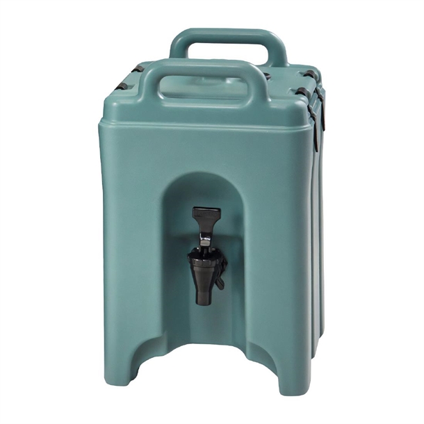 Cambro 1000LCD Camtainer Insulated Beverage Dispenser Slate Blue - 44.5Ltr