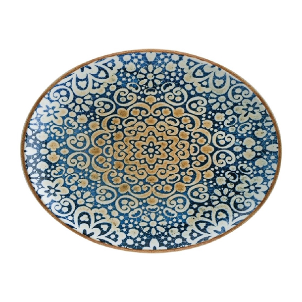 Bonna Alhambra Oval Platter Coupe 310x240mm (Box 6) (B2B)