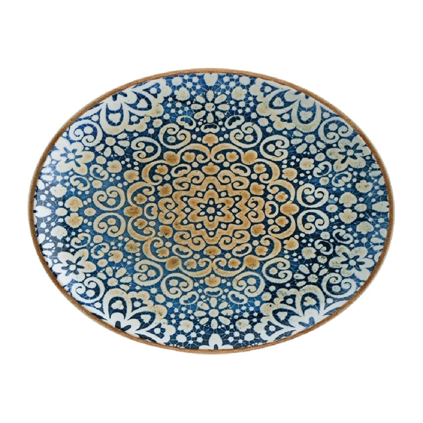 Bonna Alhambra Oval Platter Coupe 360x280mm (Box 6) (B2B)