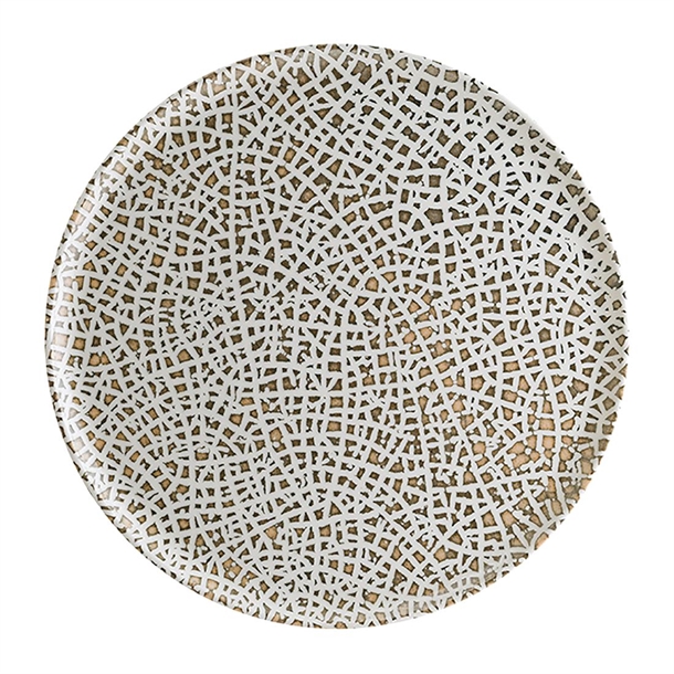 Bonna Lapya Wood Round Platter 320mm (Box 6) (B2B)