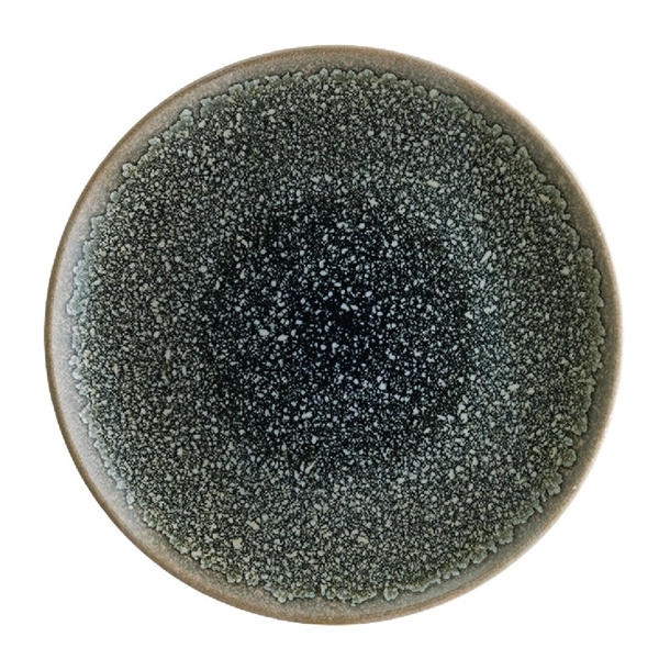 Bonna Thar Black Round Plate Coupe 210mm (Box 12) (B2B)