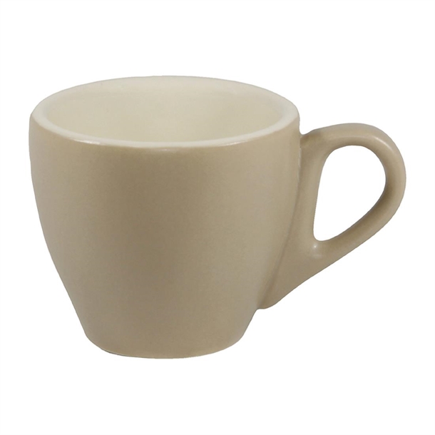 Brew Espresso Cup Harvest/White 90ml (Box 6) (B2B)