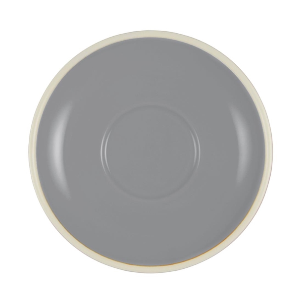 Brew Espresso Saucer Grey/White (Box 6) (B2B)