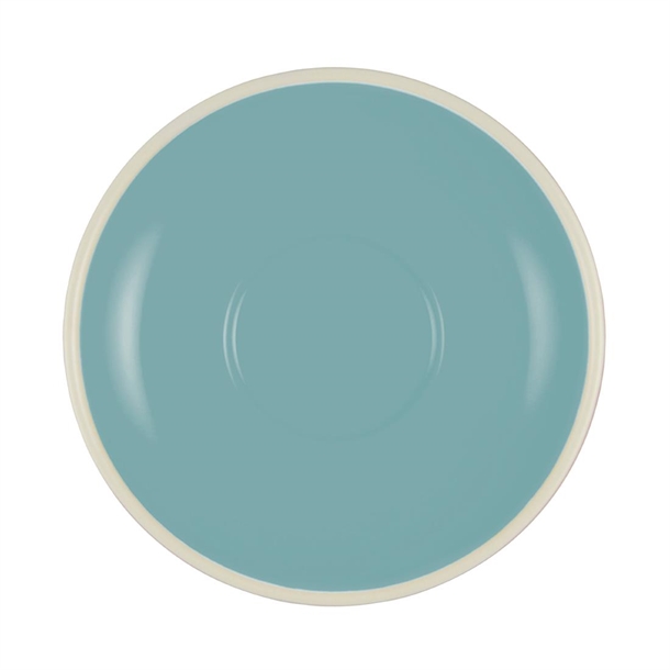 Brew Espresso Saucer Maya Blue/White (Box 6) (B2B)