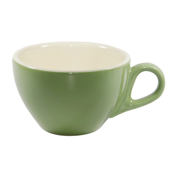 Brew Latte Cup Sage/White 280ml (Box 6) (B2B)