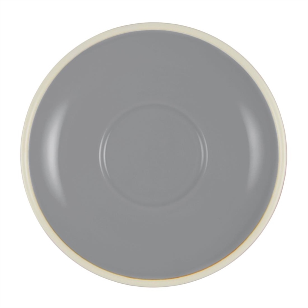 Brew Saucer French Grey/White To Suit Bw0510/515/520 (Box 6) (B2B)