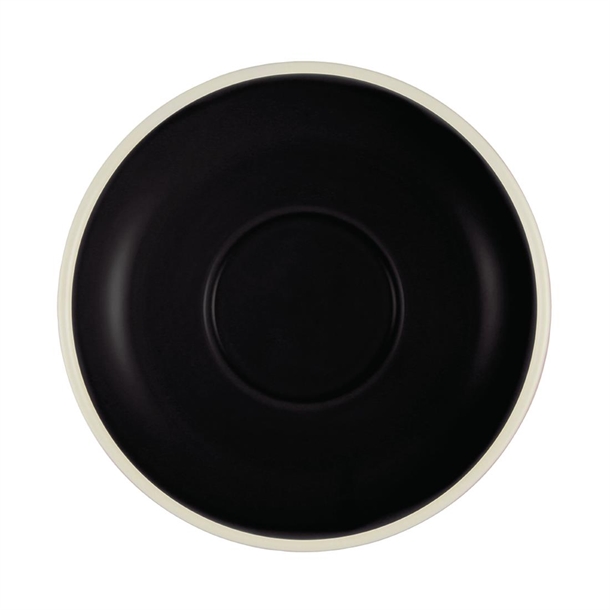 Brew Saucer Onyx/White To Suit Bw1030/1035 (Box 6) (B2B)