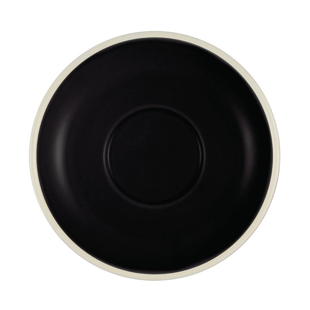 Brew Saucer Onyx/White To Suit Bw1045/24 (Box 6) (B2B)
