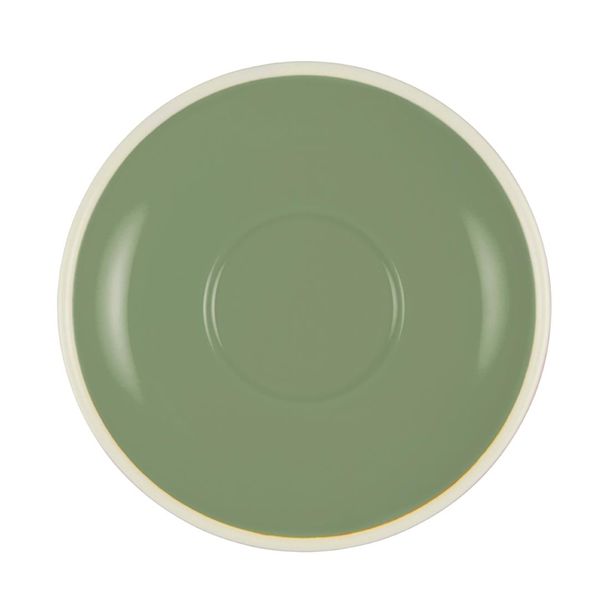 Brew Saucer Sage/White To Suit Bw0230/235 (Box 6)