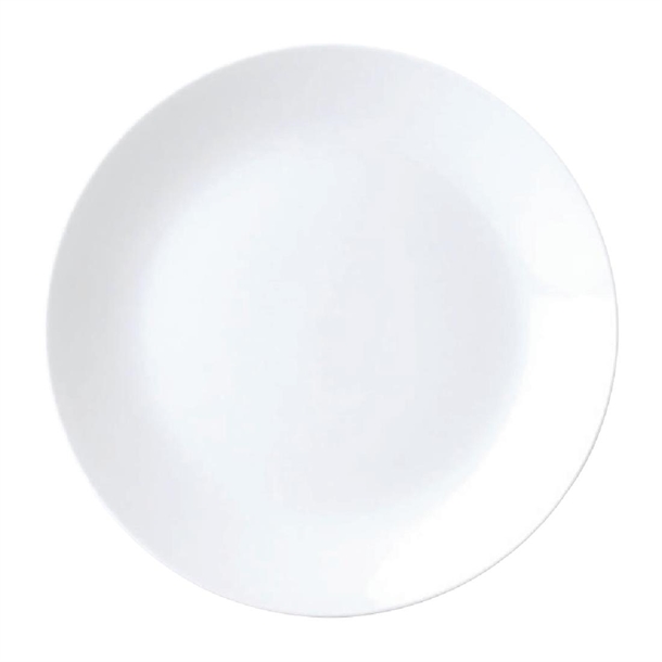 Royal Porcelain Chelsea Coupe Round Plate 235mm (Box 24) (B2B)